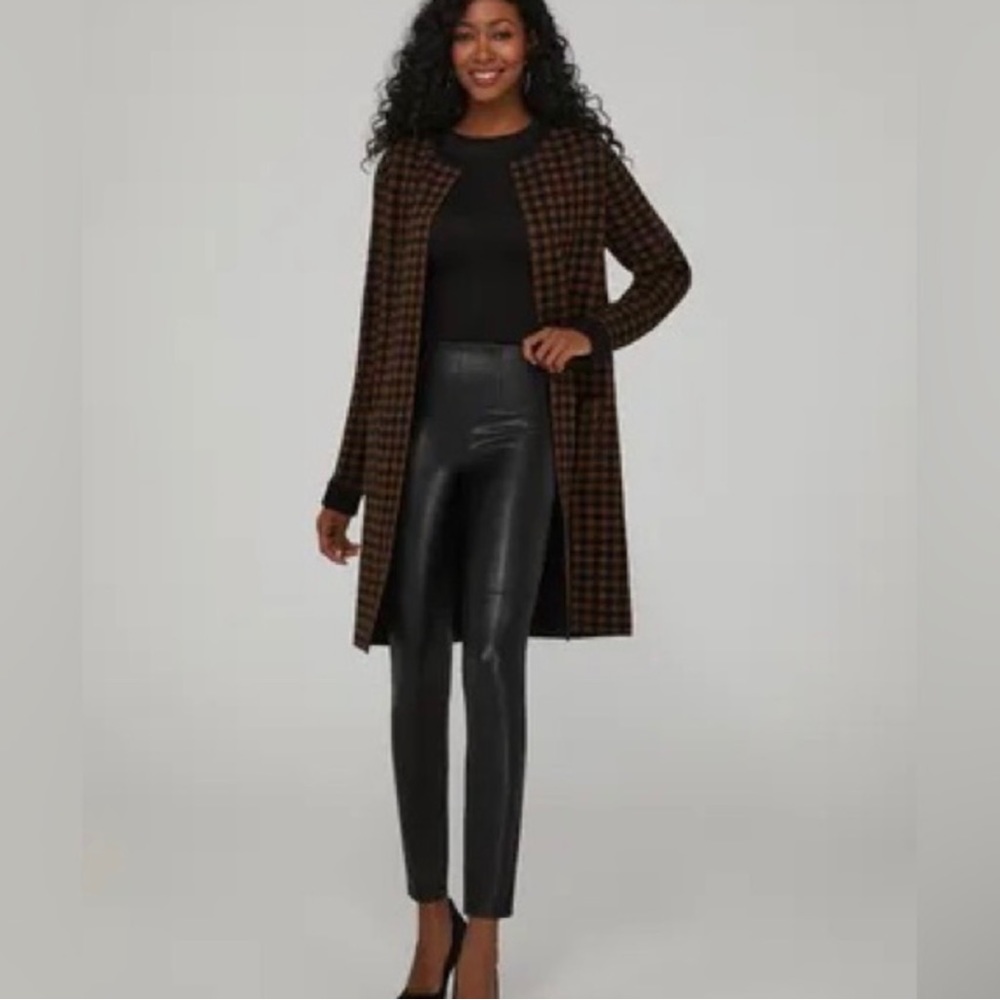 Faux leather legging- only tried on